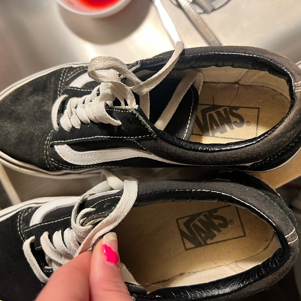 Black Platform Vans - Picture 5 of 7